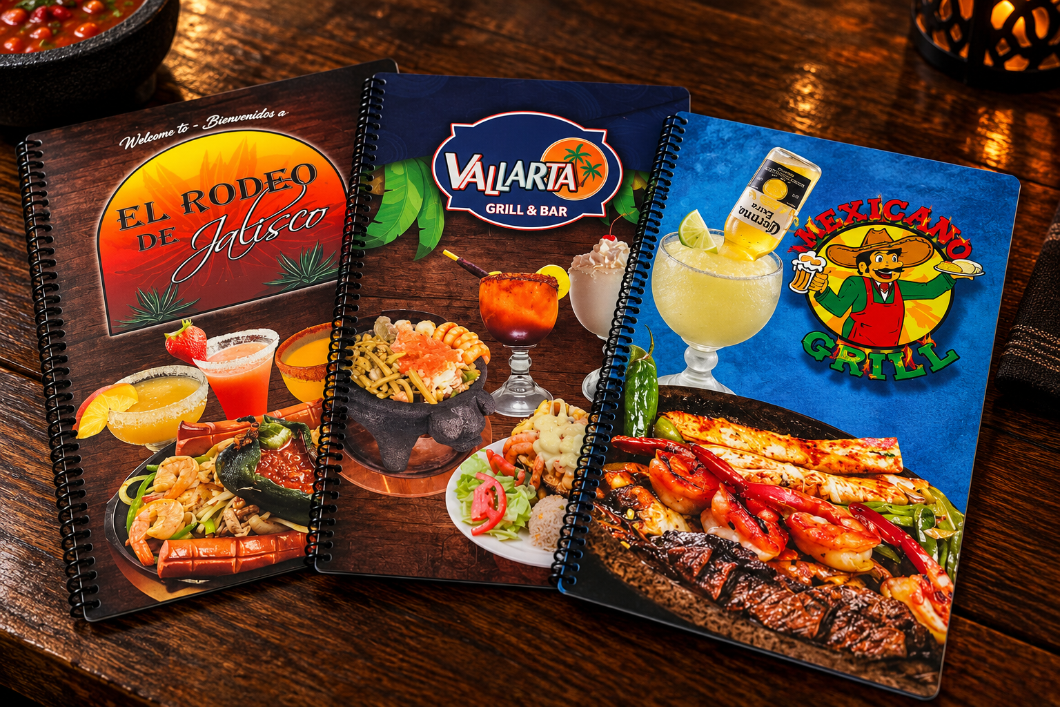 El Rodeo restaurant menu with chips and fresh salsa