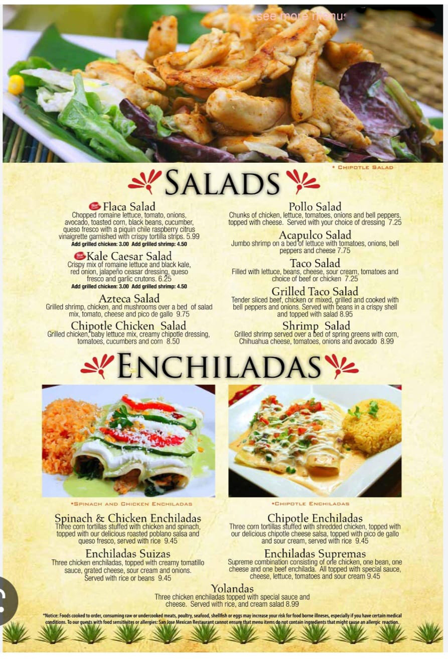 Menu design sample 4