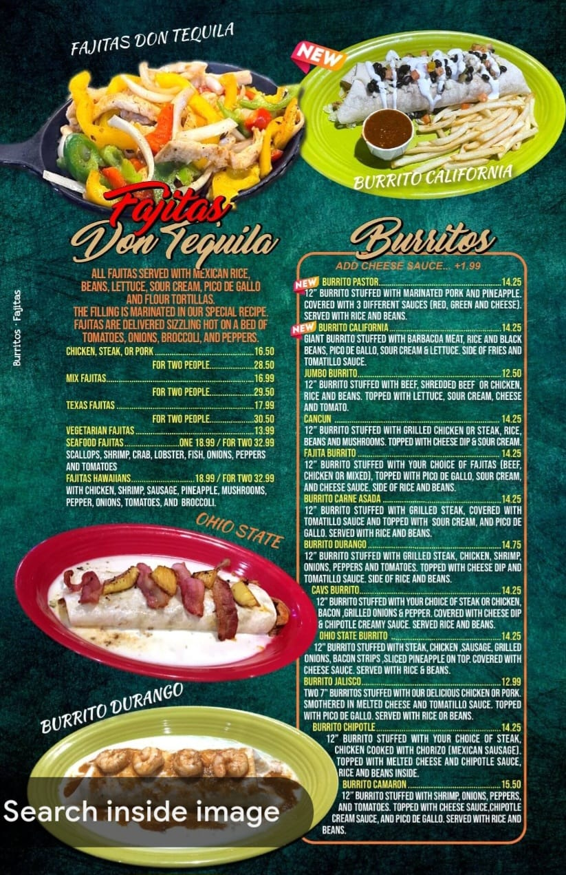 Menu design sample 6